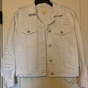 white american eagle jean jacket